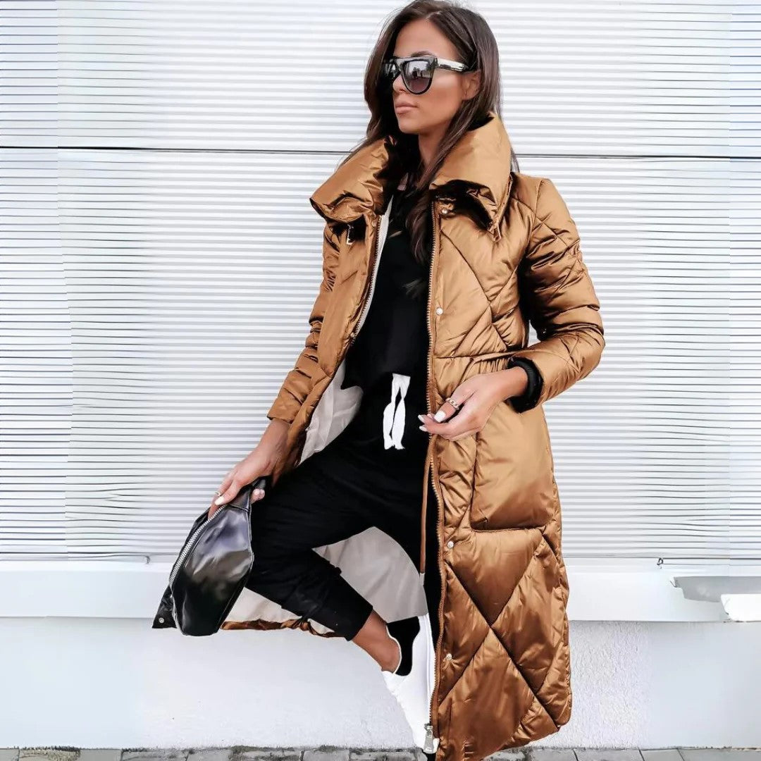 Cleo™ - Long Parka Coat|Kiely&Cork™